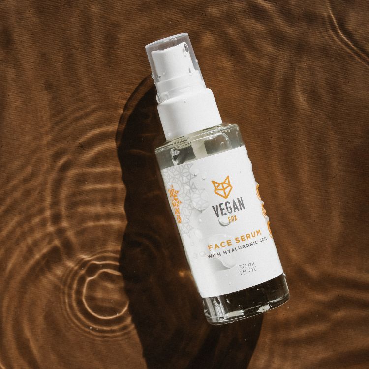 Face Serum with Hyaluronic Acid — main product view on white background