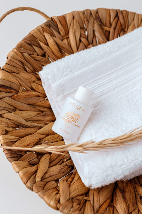 Reveal Purity Powder SCRUB — product packaging front detail