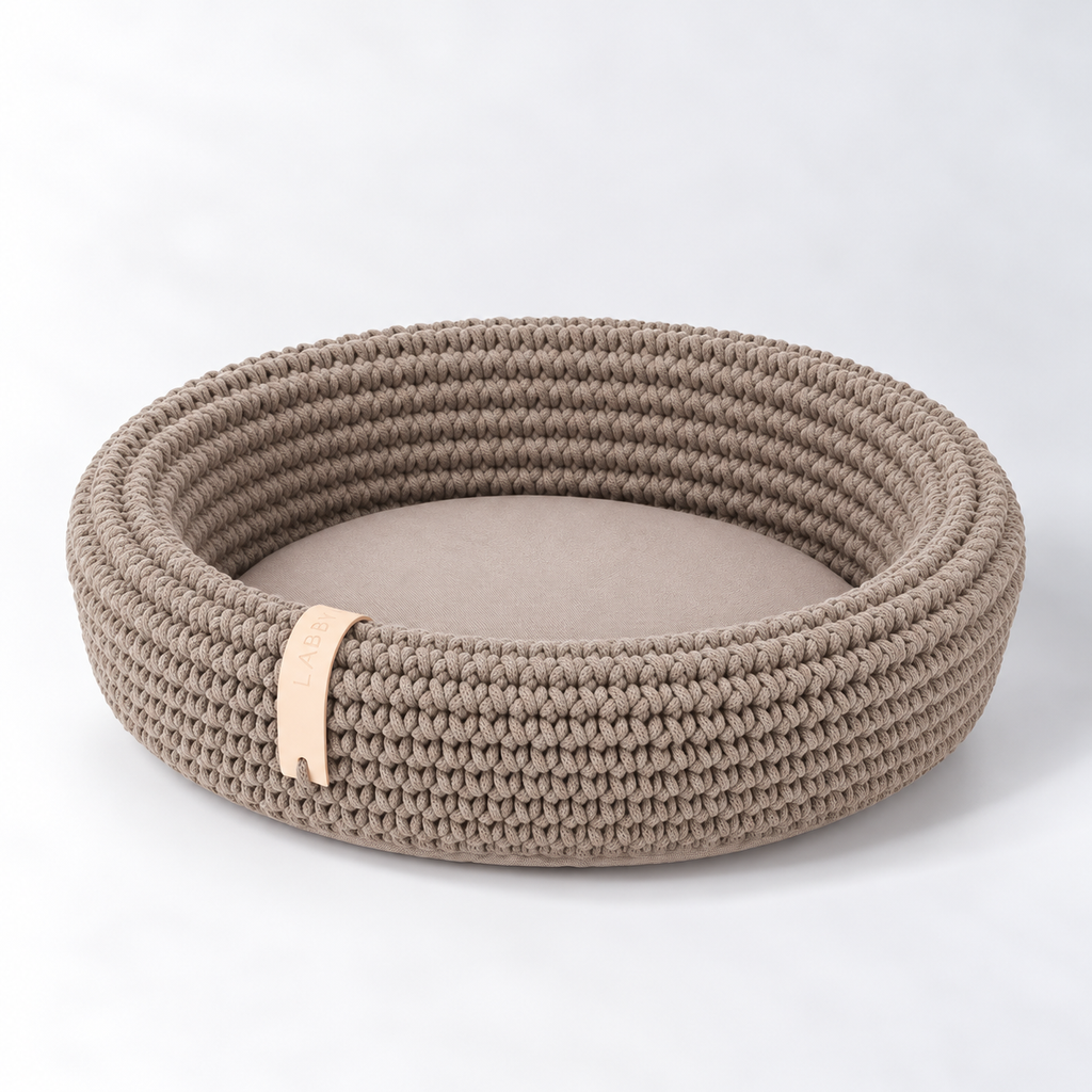 Coco Cat & Dog Bed - Light Brown
