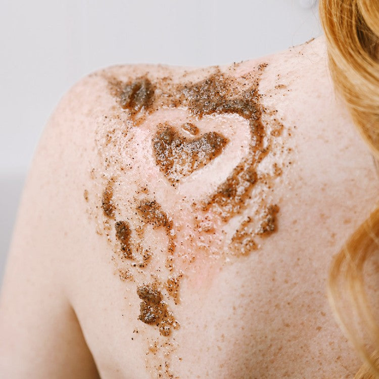 Coffee & Salt Body Scrub for Smooth, Firm Skin — product packaging front detail