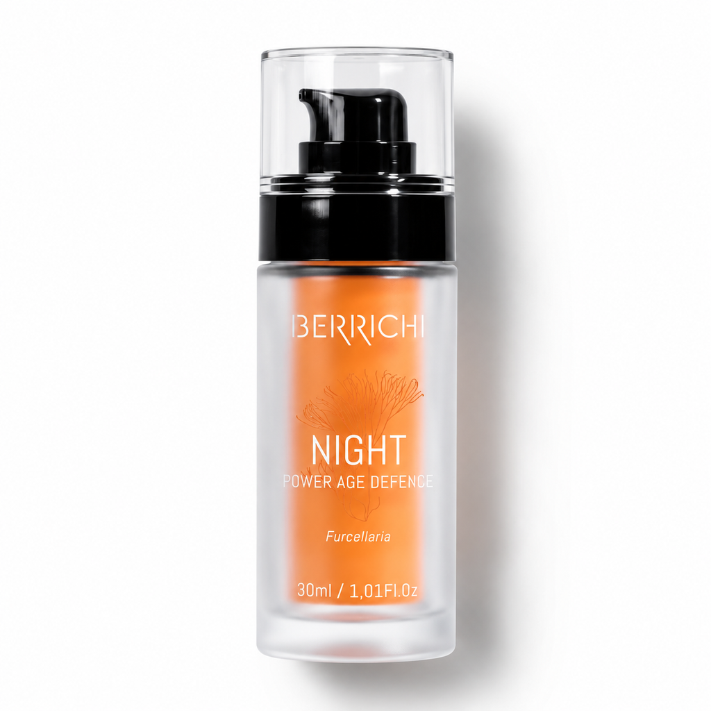 Berrichi Night Cream NIGHT z wymiennym wkładem – roślinny retinol, 30 ml