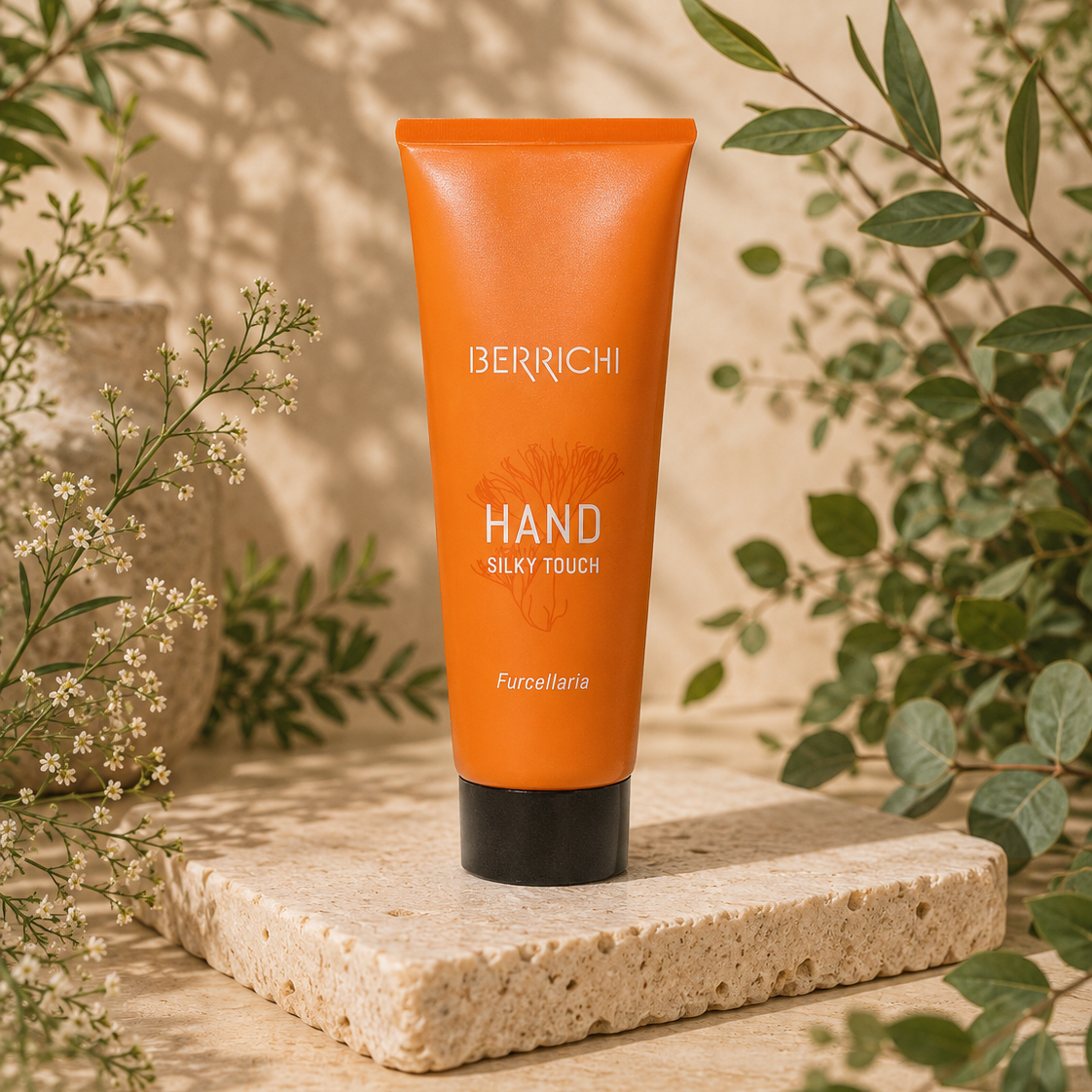 Berrichi Silky Hand Cream HAND — Ecocert COSMOS certificate, 75ml
