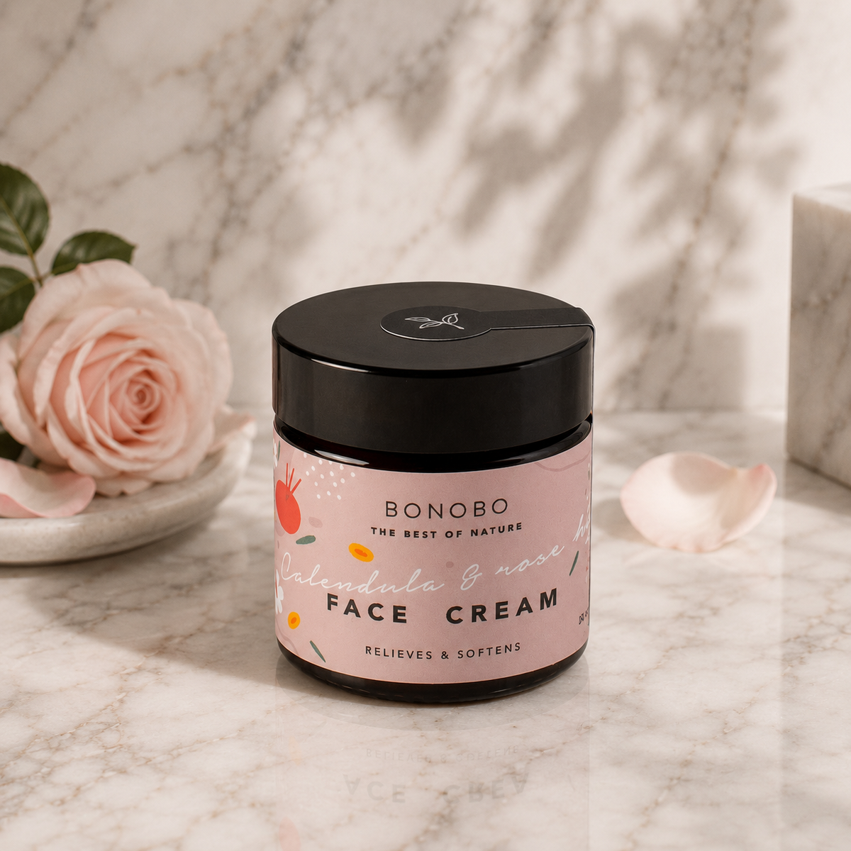 BONOBO Calendula & Rosehip Face Cream — sensitive skin type