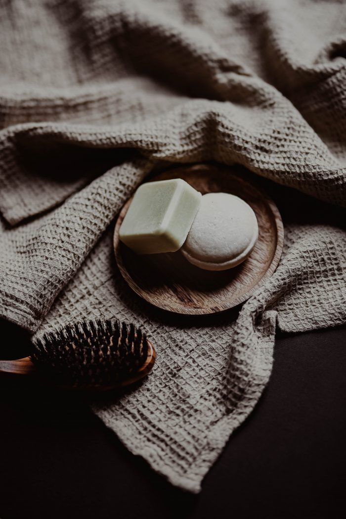 Solid Hair-Care Set — ingredients and label detail