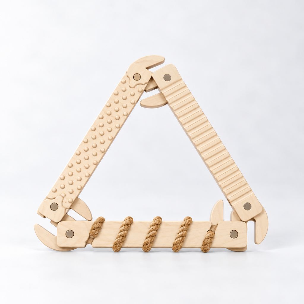 TipiToo® Small Balance Beam 3-Piece Set – Jute Rope