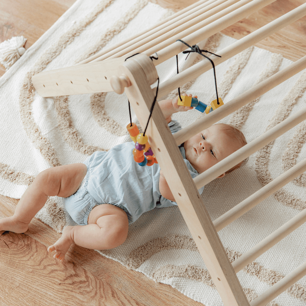 SIPITRI® Trójkąt do wspinaczki, 2 segmenty, ze zjeżdżalnią