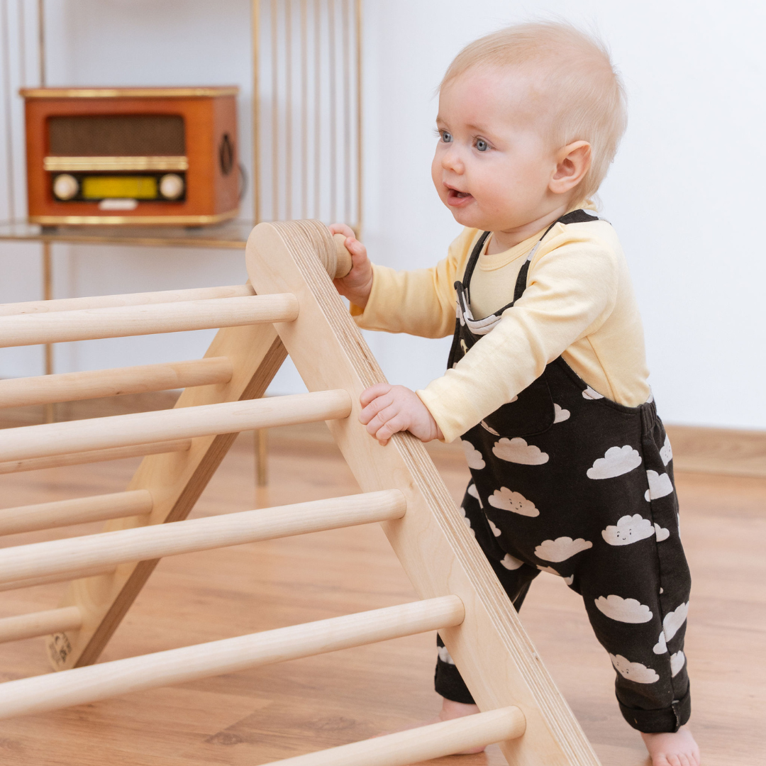 SIPITRI® Trójkąt do wspinaczki, 2 segmenty, ze zjeżdżalnią