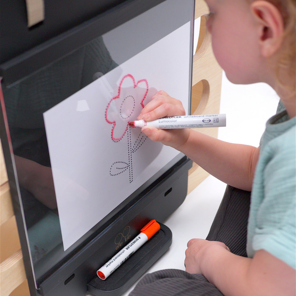 Double-Sided Drawing Blackboard – Add-on for Climbing Toys