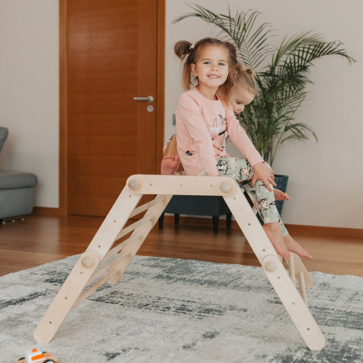 FIPITRI® Klettergerüst, 5 Segmente, mit Rutsche
