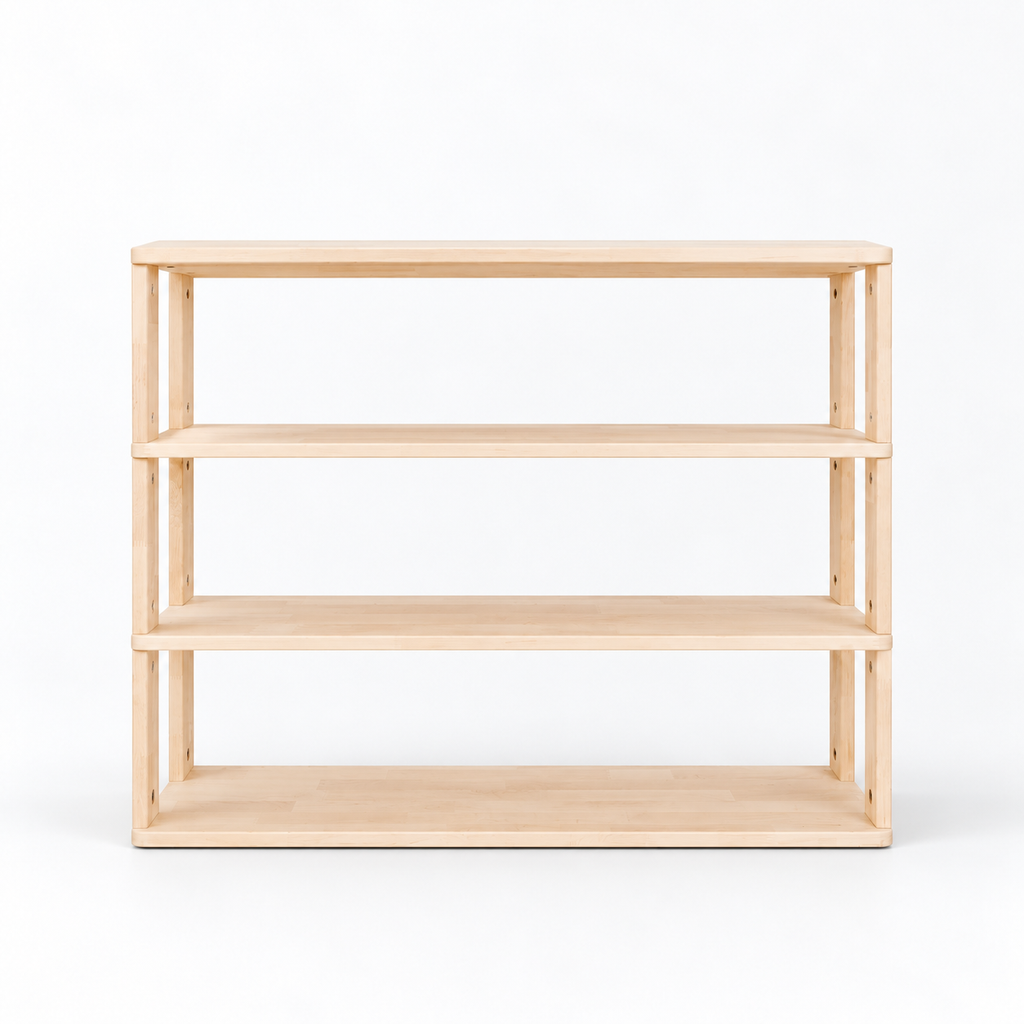 Montessori Shelf Straight, 4 Shelves