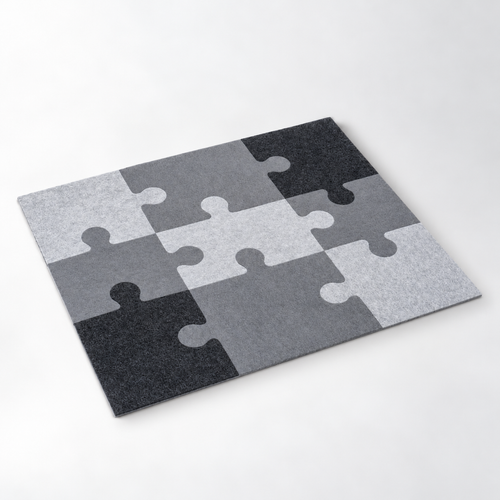 Filz-Puzzlematte, 9 Teile – Zubehör für Kletterspielzeug