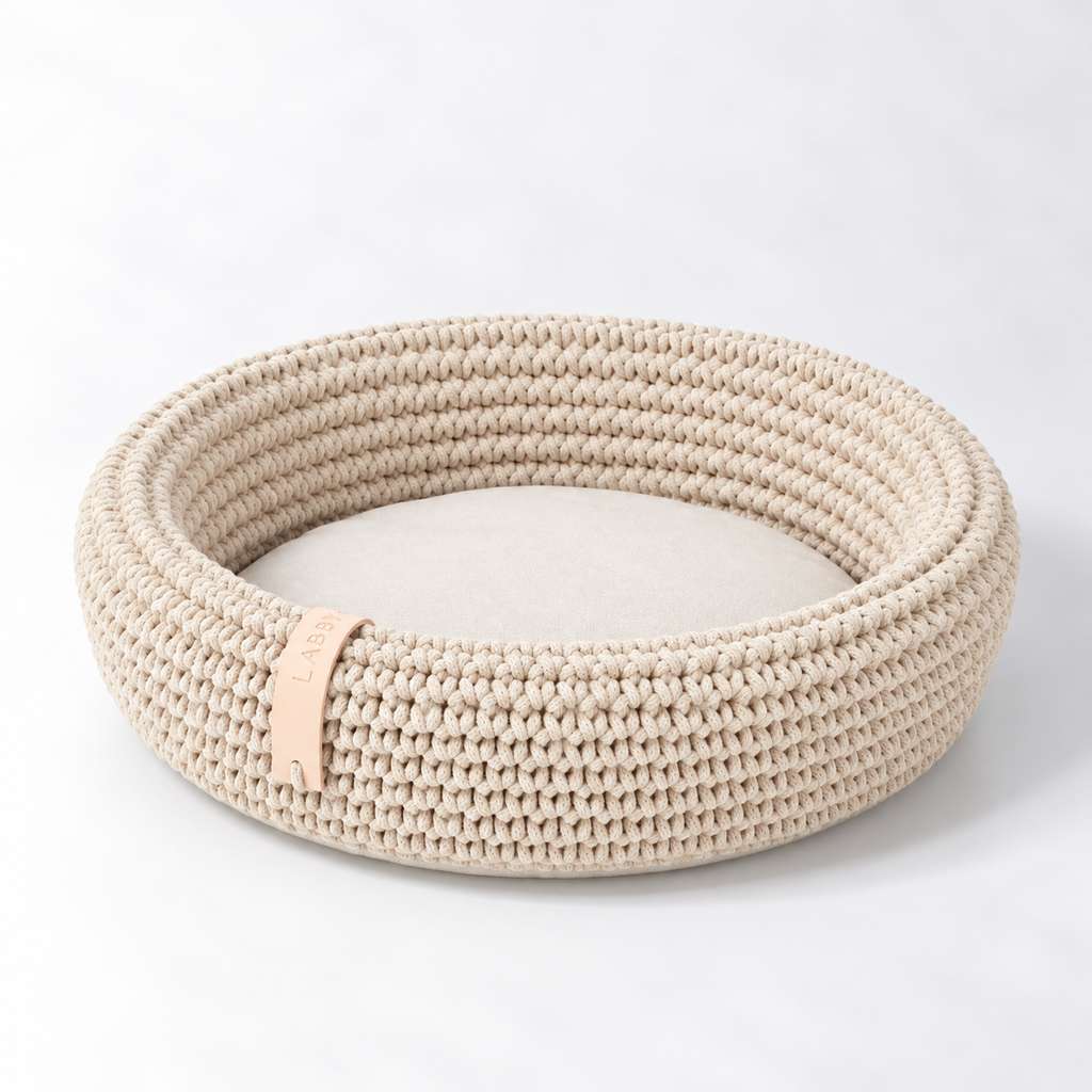 Coco Cat & Dog Bed - Beige