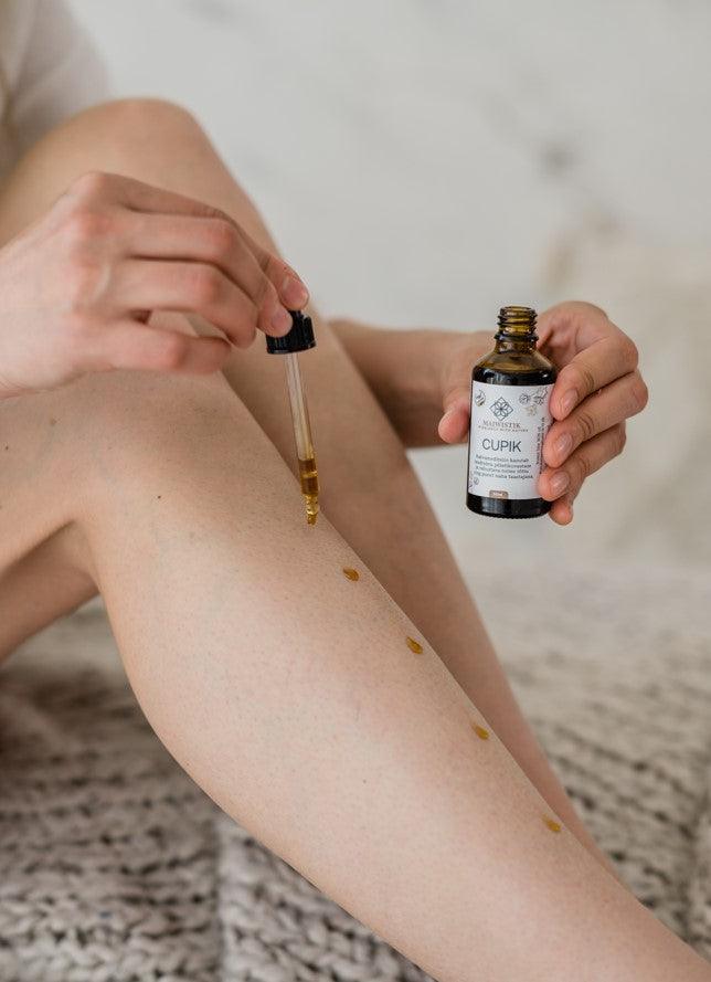 CUPIK Oregano and Yarrow SOS Oil — product packaging front detail