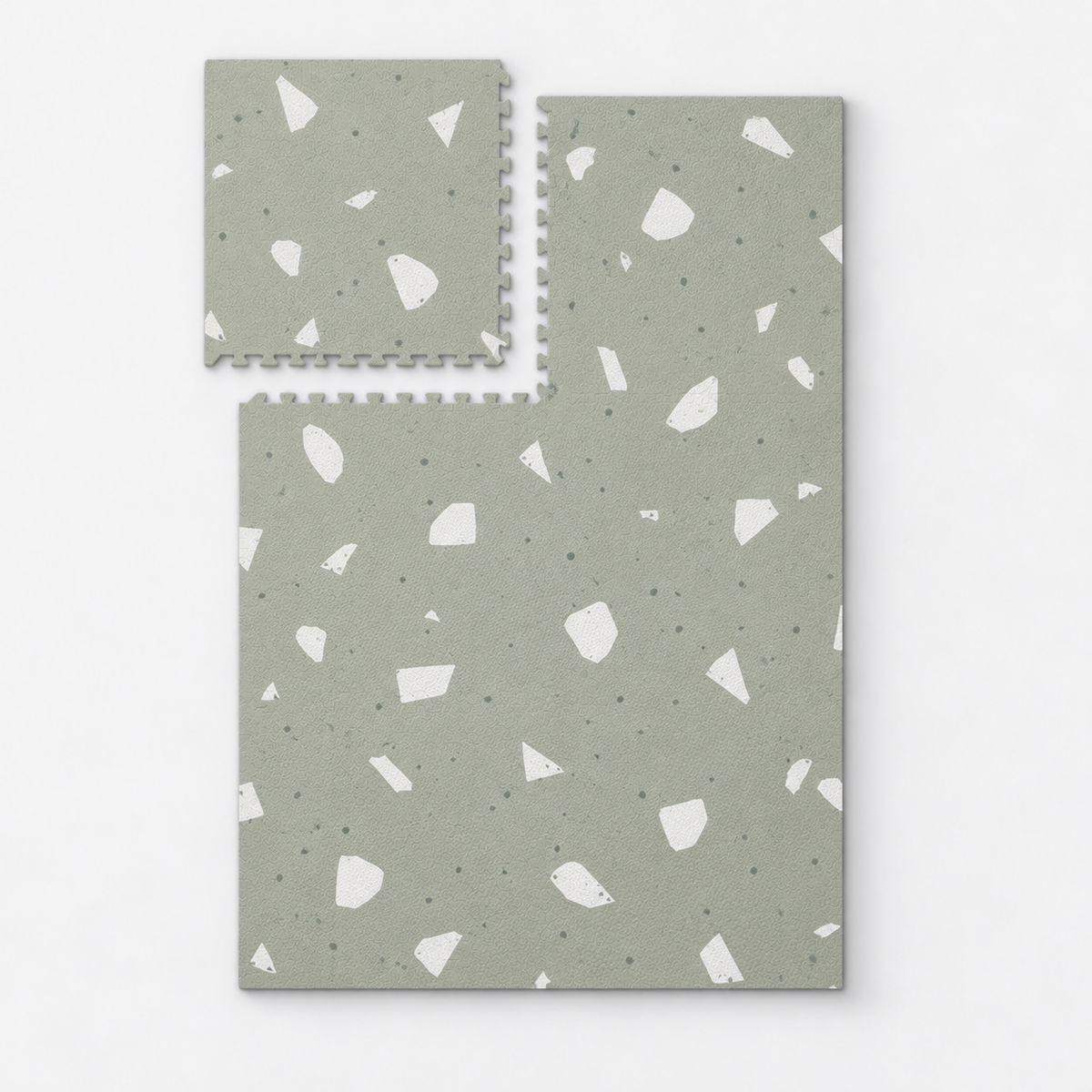 Puzzle-Spielmatte aus Schaumstoff – Terrazzo Sage