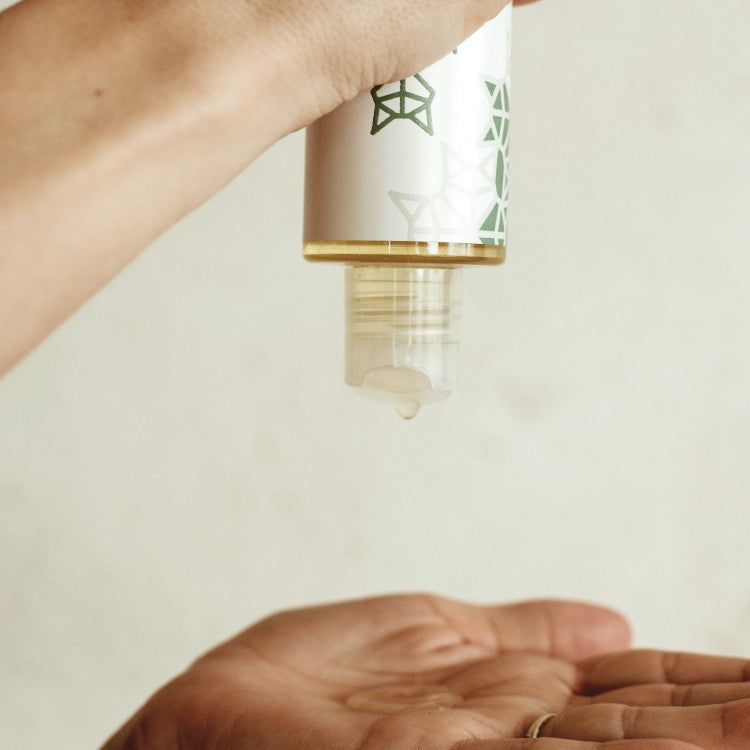 Aloe Vera Body Oil — ingredients and label detail