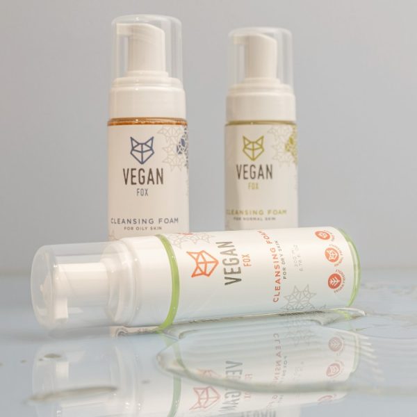 Cleansing Foam for Dry Skin — ingredients and label detail