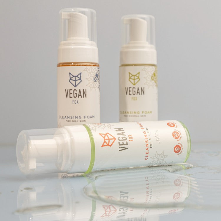 Cleansing Foam for Normal Skin — ingredients and label detail
