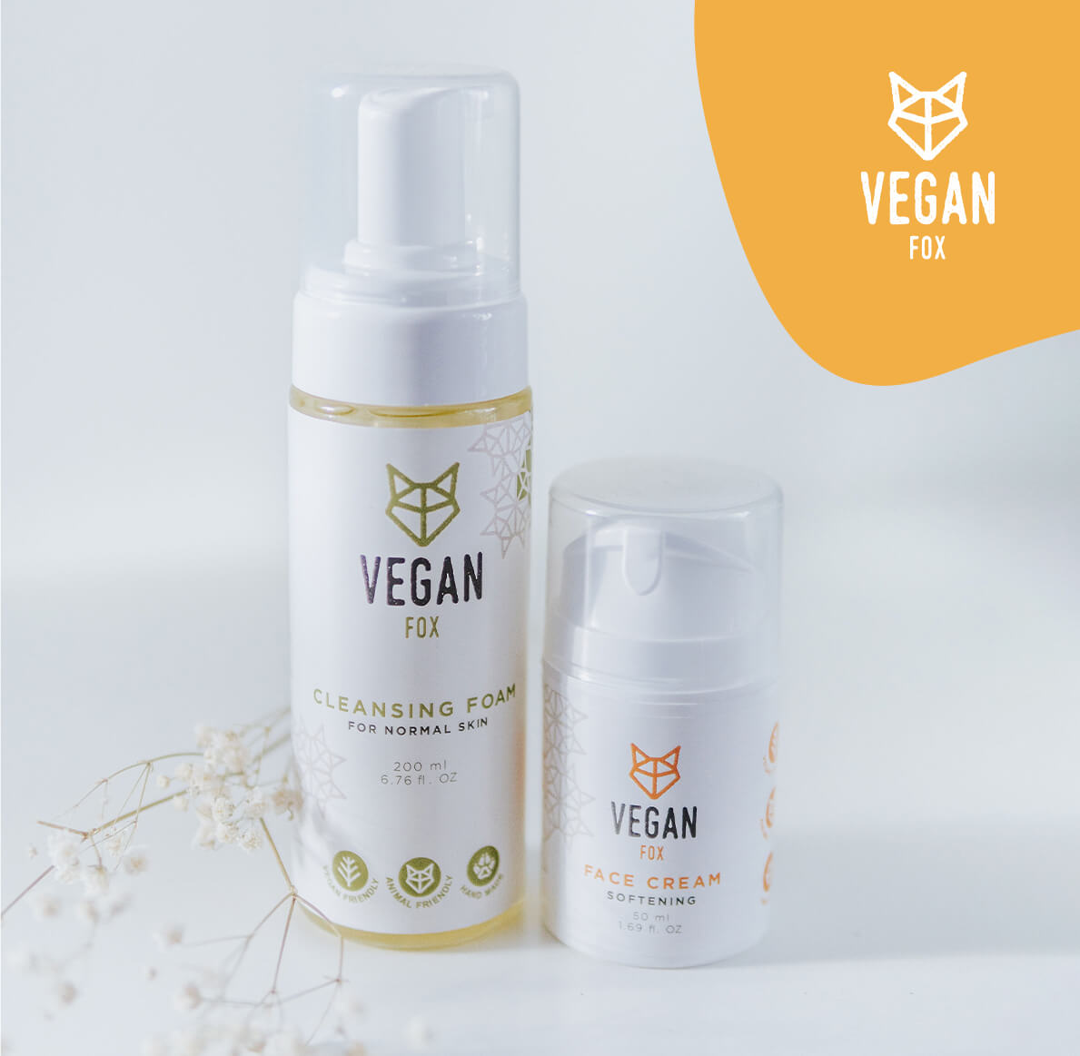 Cleansing Foam for Normal Skin — lifestyle product photography