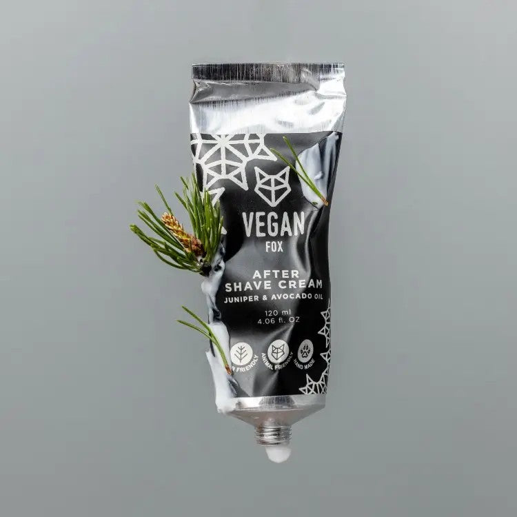 After Shave Cream For Men — ingredients and label detail