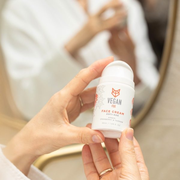 Anti-Age Face Cream — ingredients and label detail