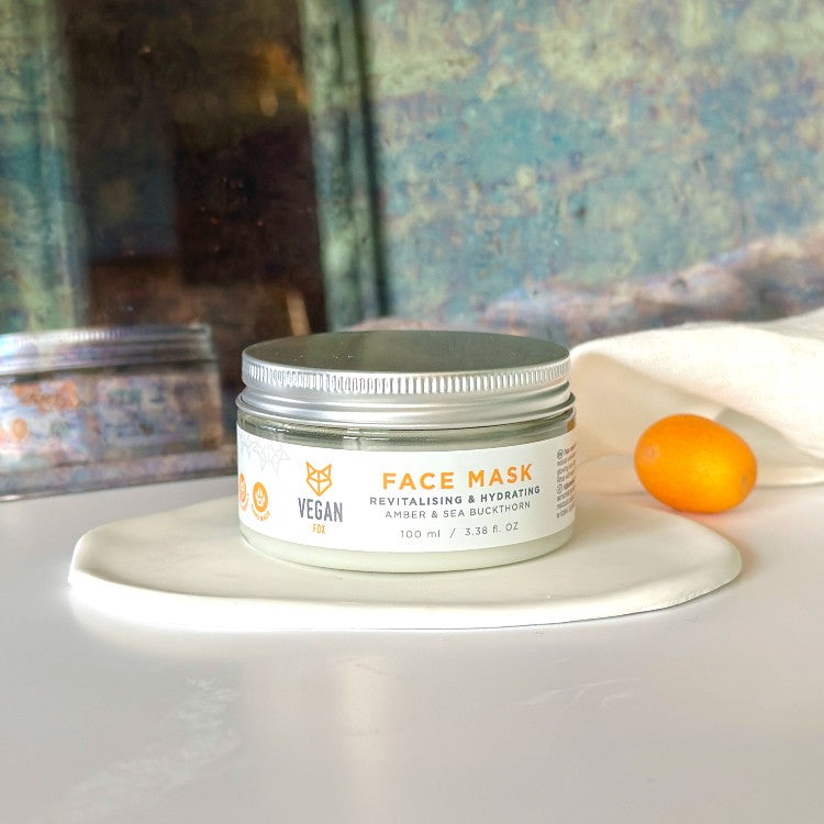 Revitalising & Hydrating Face Mask — product packaging front detail