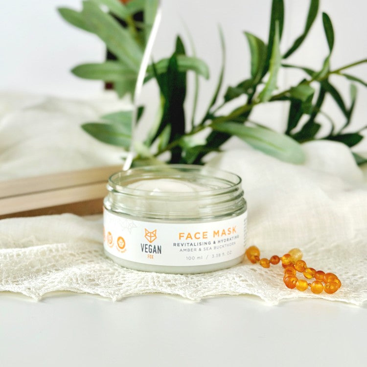 Revitalising & Hydrating Face Mask — lifestyle product photography