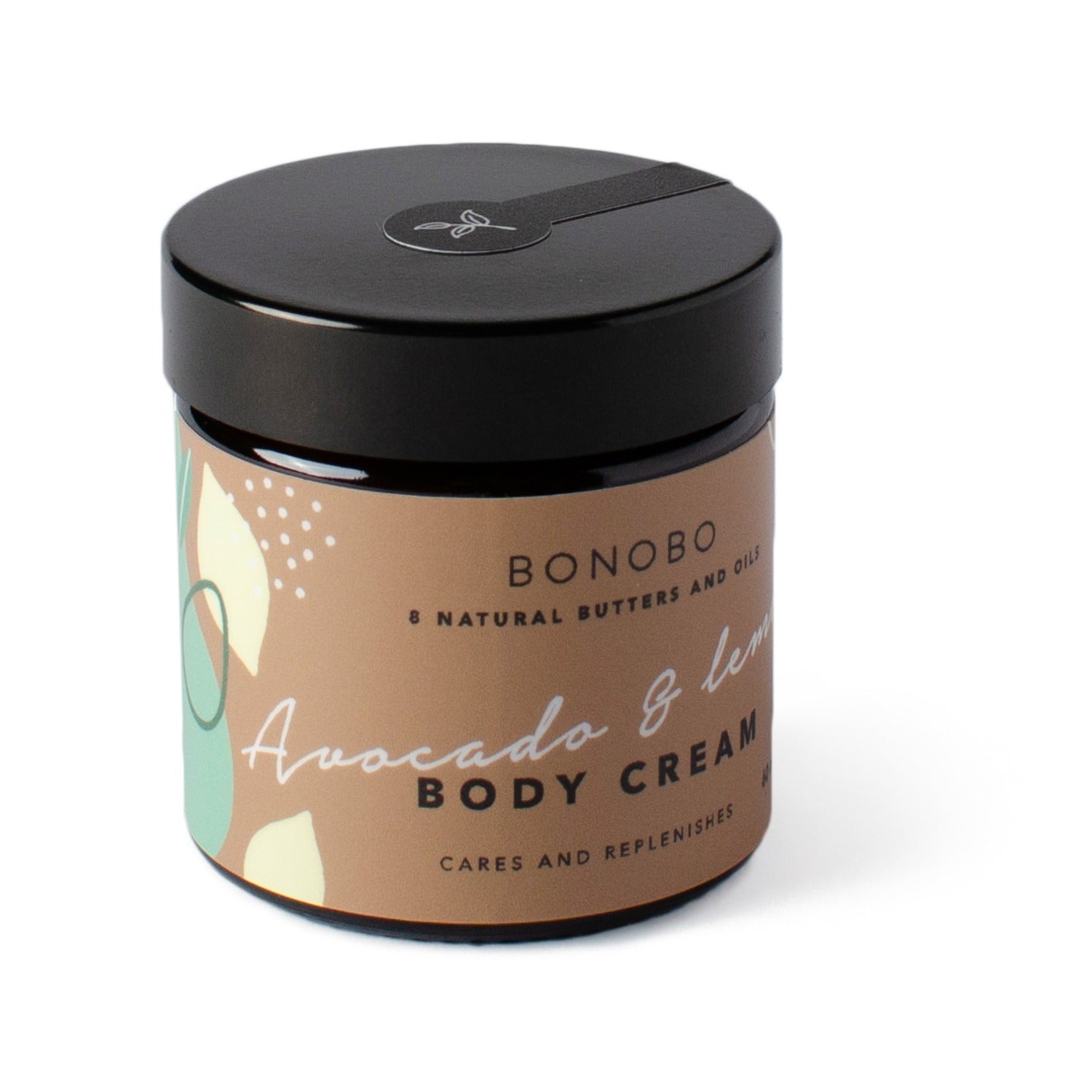 Avocado and Lemon Body Cream — product texture and application