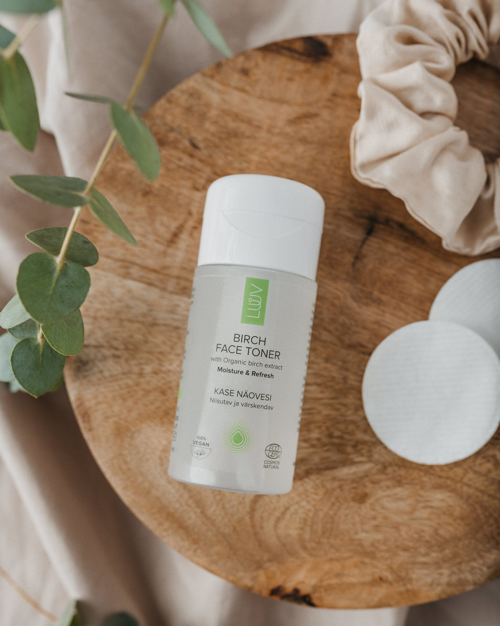 Birch Face Toner COSMOS — product packaging front detail