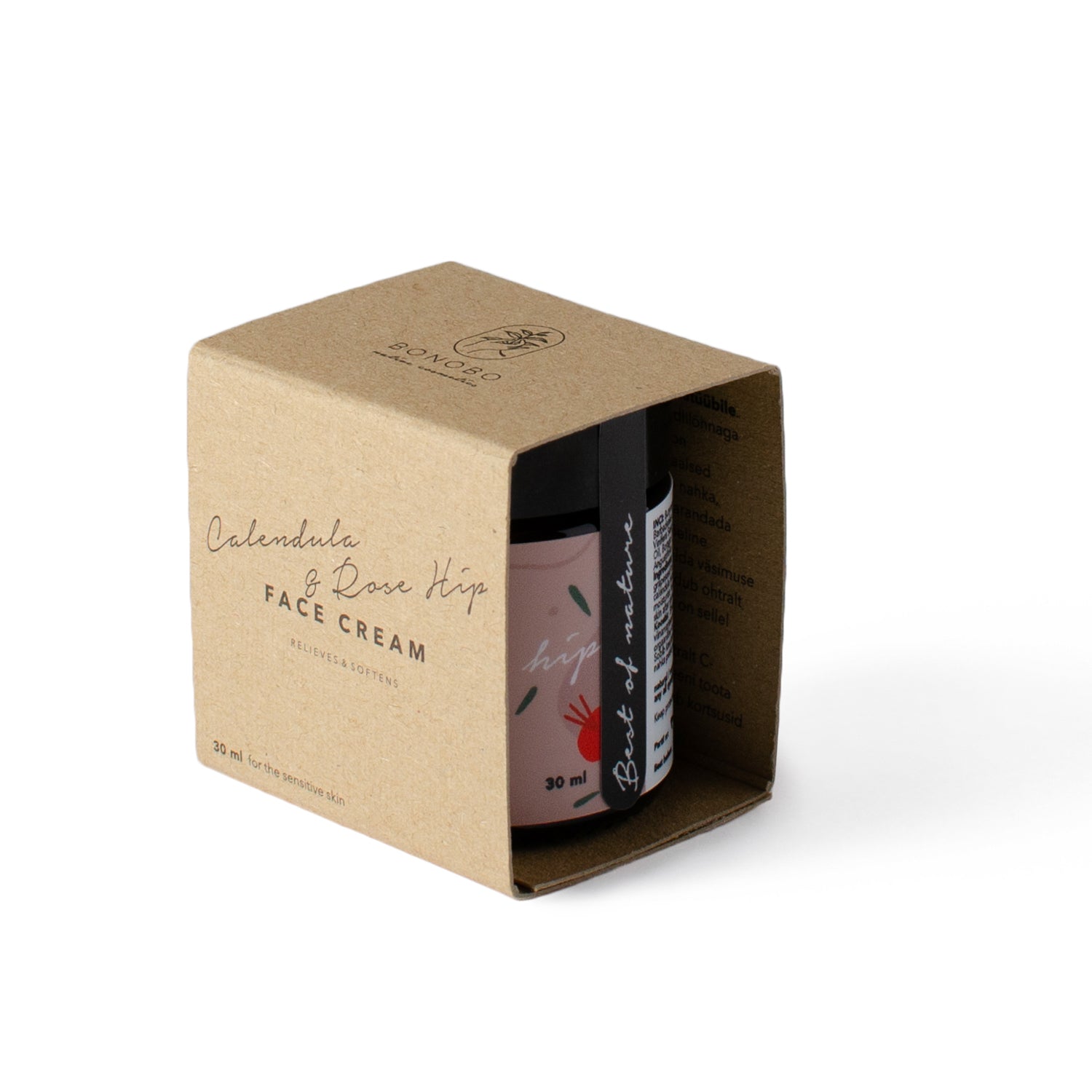 Calendula & Rosehip Face Cream / Relieves & Softens — product packaging front detail