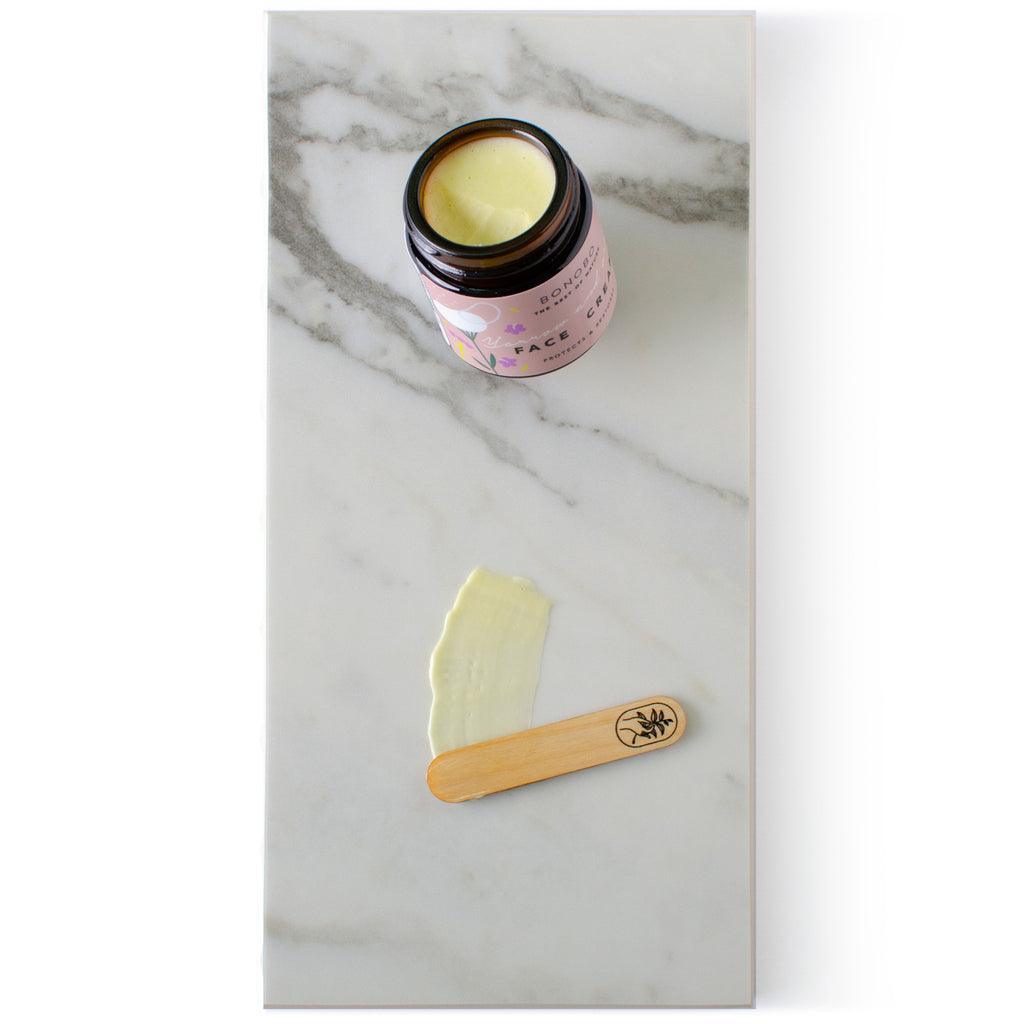 Yarrow & Oregano Face Cream / Protects & Restores — product packaging front detail