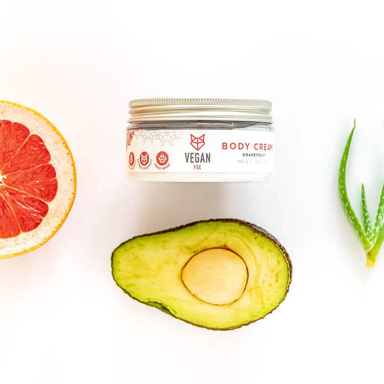 Grapefruit Body Cream — main product view on white background