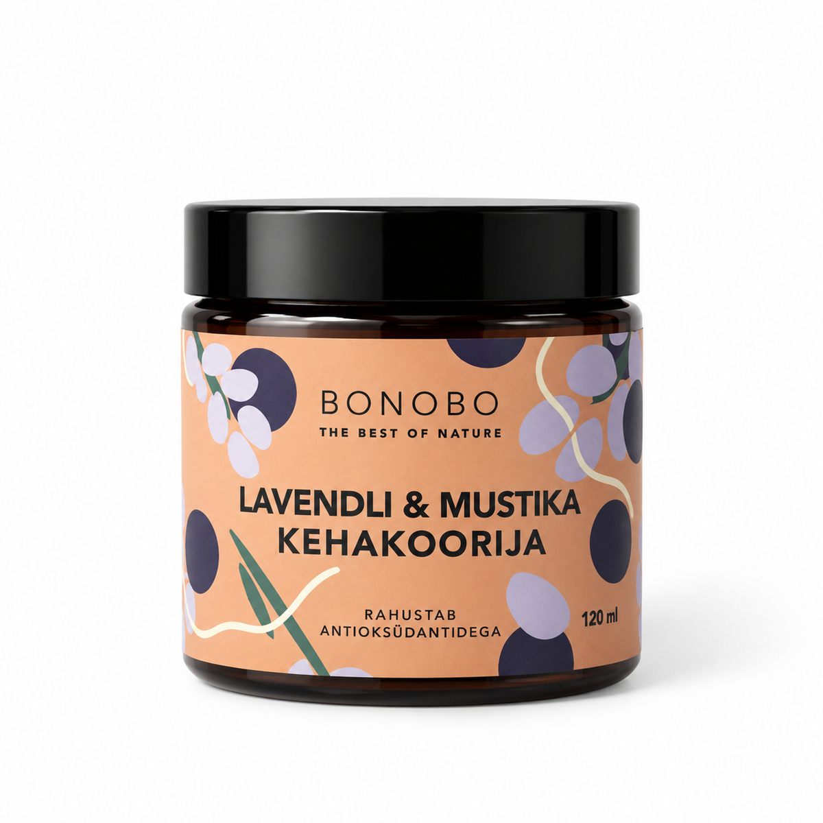 BONOBO Körperpeeling – Heidelbeere und Lavendel