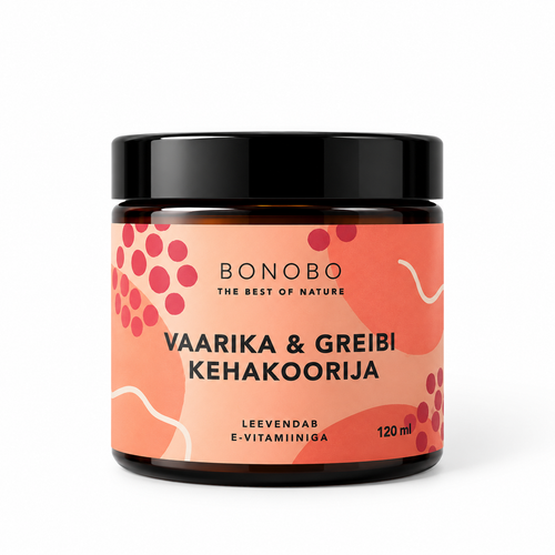 BONOBO Body Scrub Raspberry & Grapefruit
