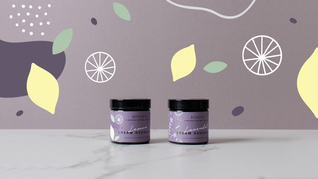 Lemon Deodorant-Cream — ingredients and label detail