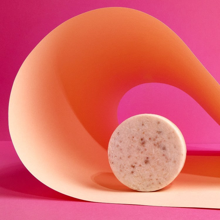 Face Cleanser Bar With Pink Clay — ingredients and label detail
