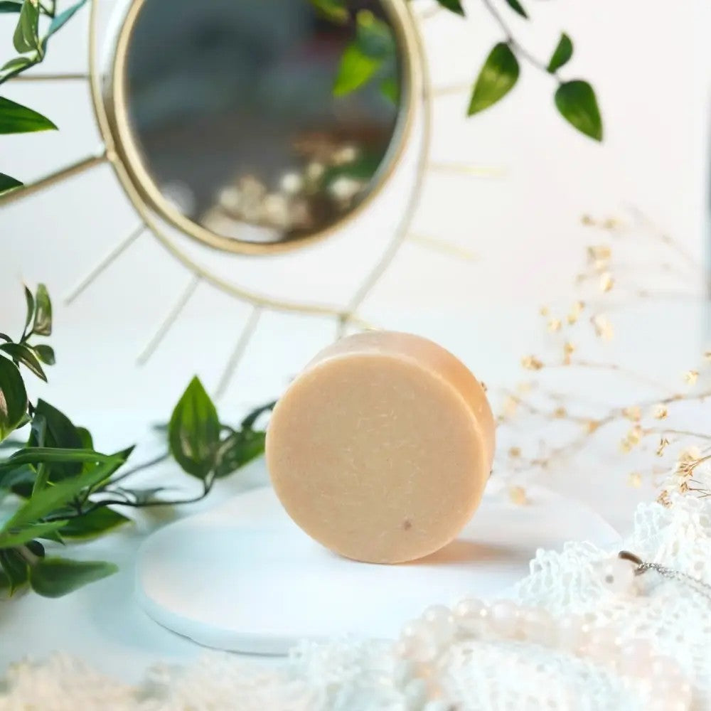 Face Cleanser Bar With Pink Clay — product packaging front detail