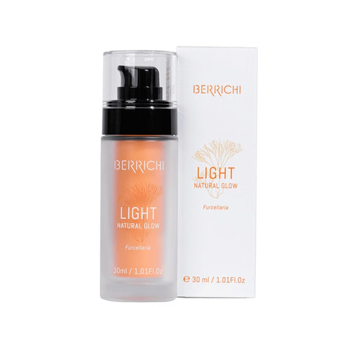 Face Cream LIGHT with replaceable refill bottle — lifestyle product photography