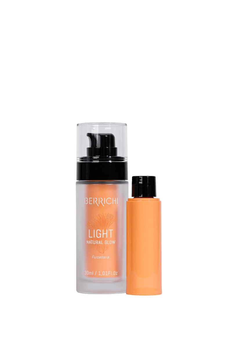 Face Cream LIGHT with replaceable refill bottle — product packaging front detail