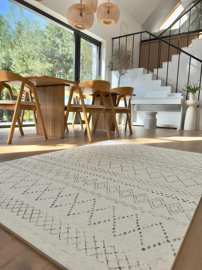 Puzzle-Spielmatte aus Schaumstoff – Boho Classic