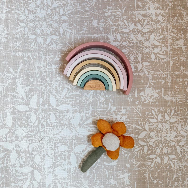 Foam Puzzle Playmat - Vintage Beige