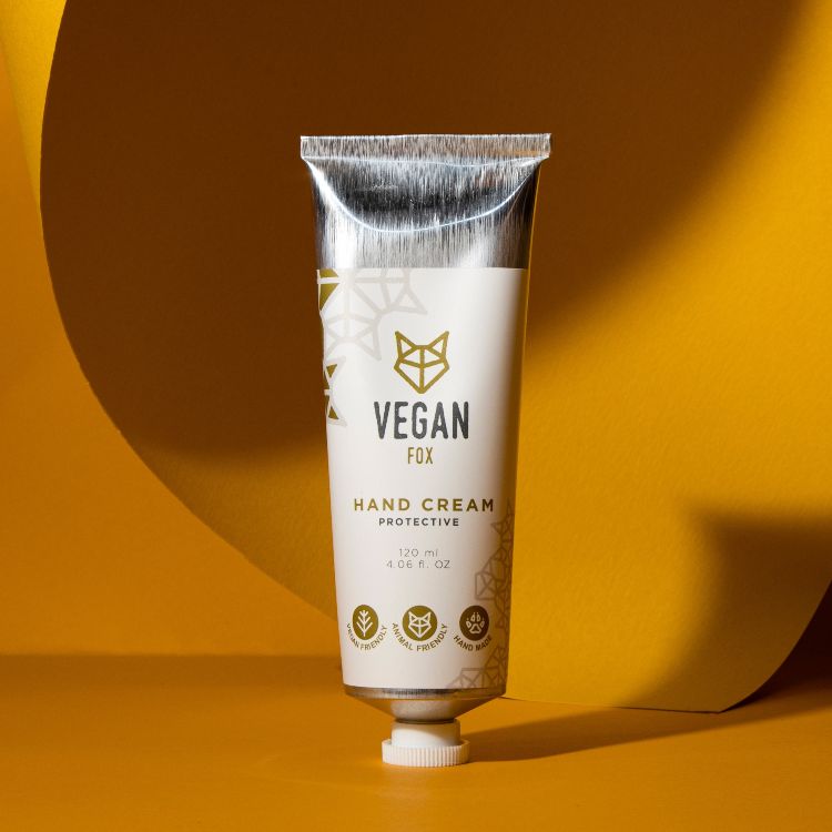 Protective Hand Cream with Mango Butter — ingredients and label detail