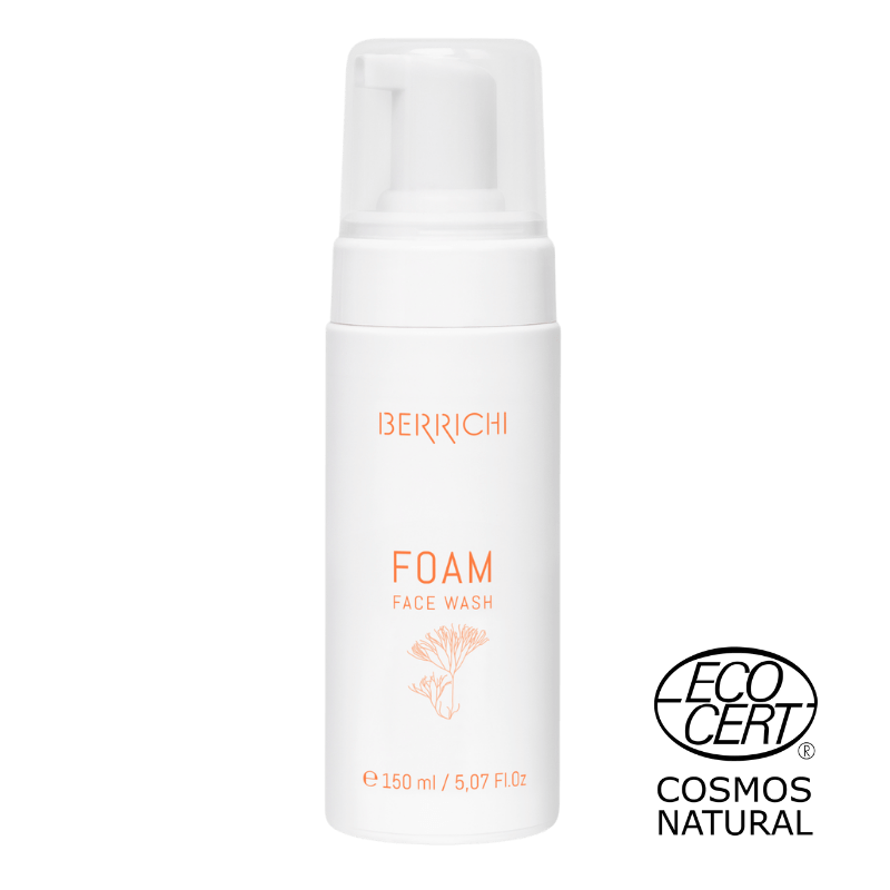 Berrichi Gesichtsreinigungsschaum FOAM — Ecocert COSMOS zertifiziert, 150ml