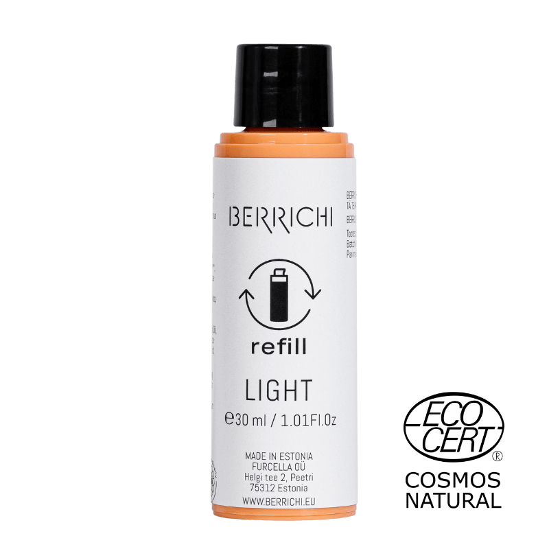 Berrichi Face Cream LIGHT Refill Bottle  - COSMOS, 30ml