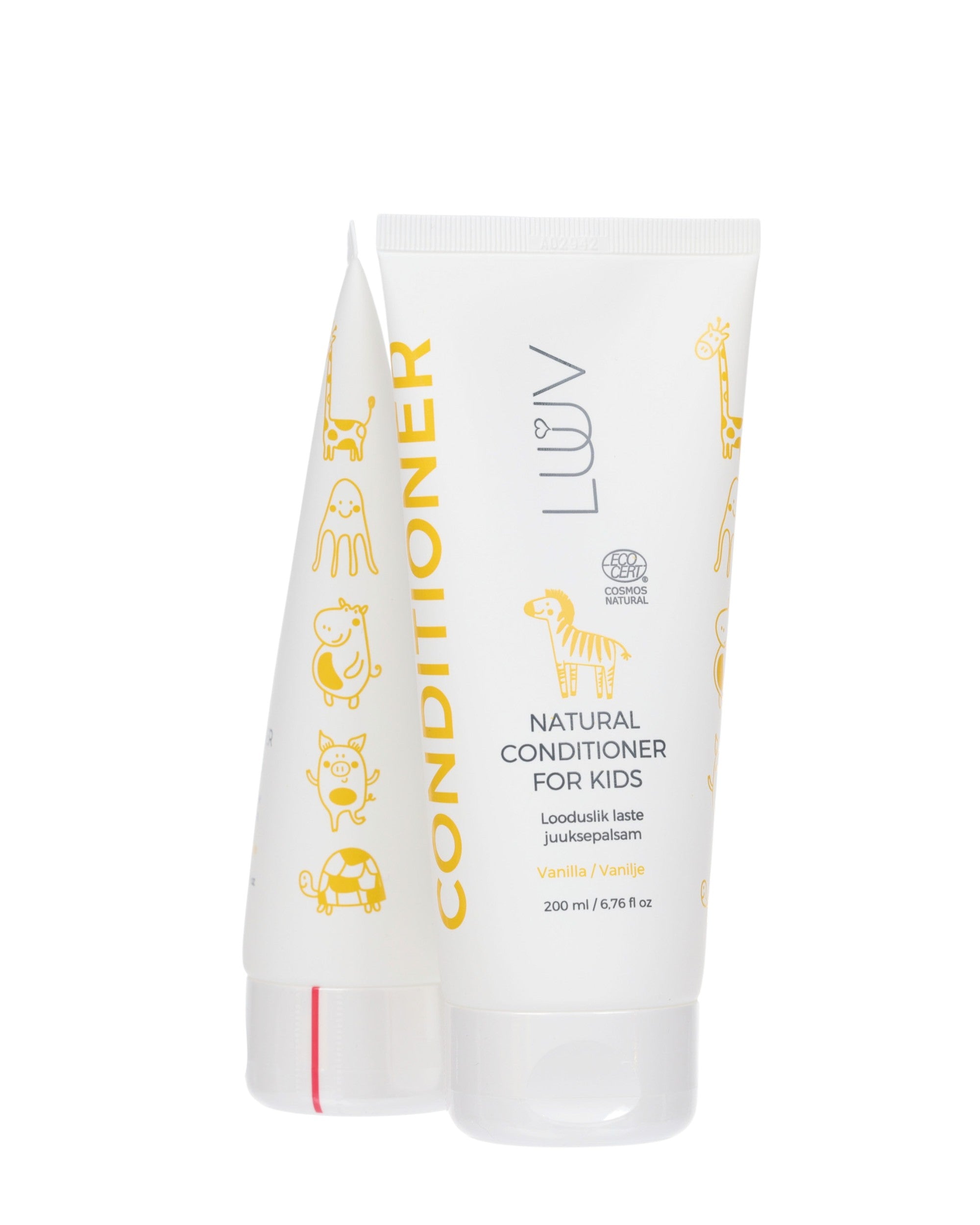 Kid's Conditioner Vanilla COSMOS — product packaging front detail