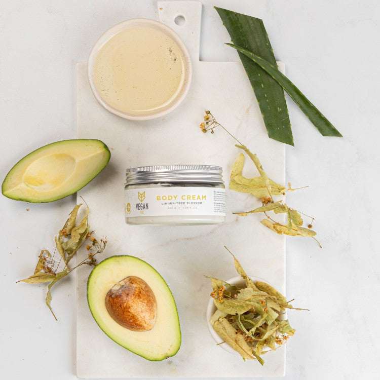 Linden-Tree Blossom Body Cream — main product view on white background