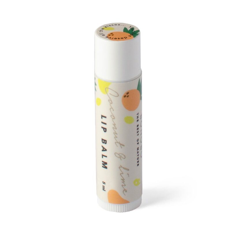 Lip Balm - Coconut & Lime — product packaging front detail