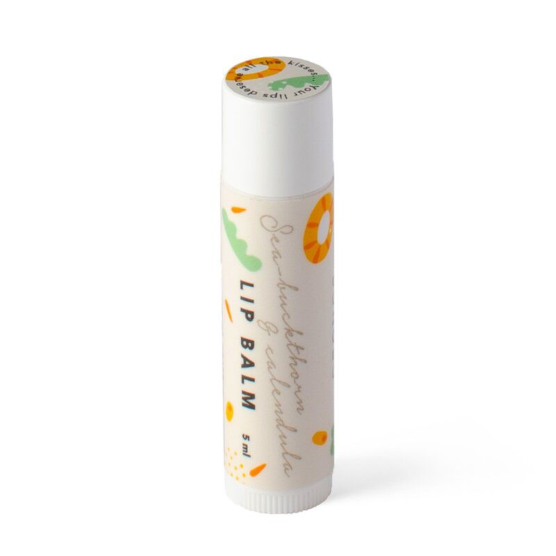 Lip Balm - Sea-Buckthorn & Calendula — product packaging front detail