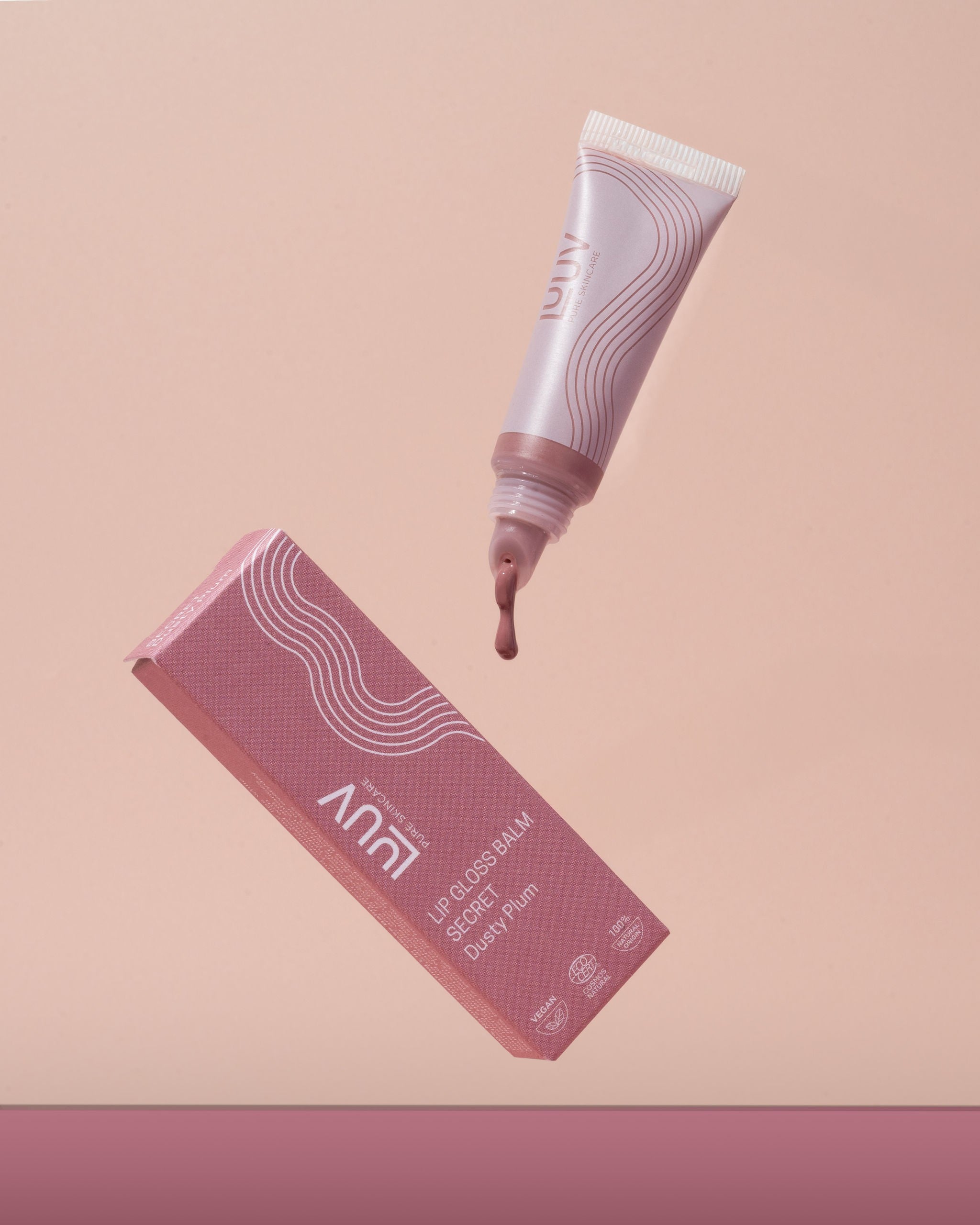 Lip Gloss Balm - Secret — ingredients and label detail