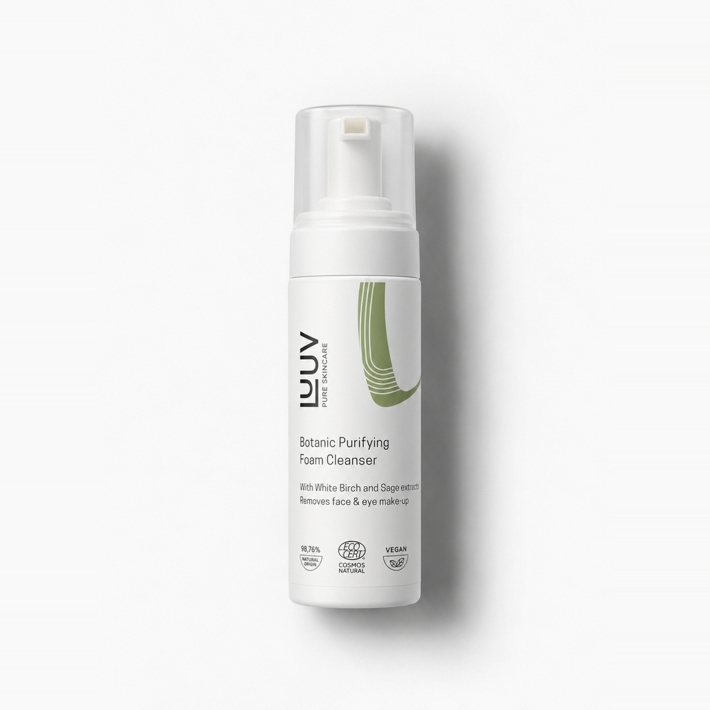LUUV Botanic Purifying Foam Cleanser COSMOS, 150 ml