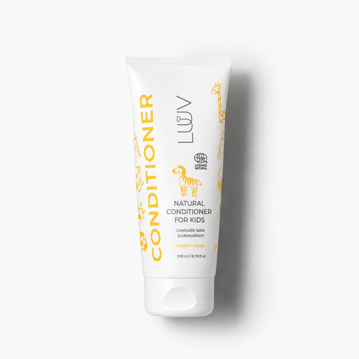 LUUV Kinder-Conditioner Vanille COSMOS, 200ml